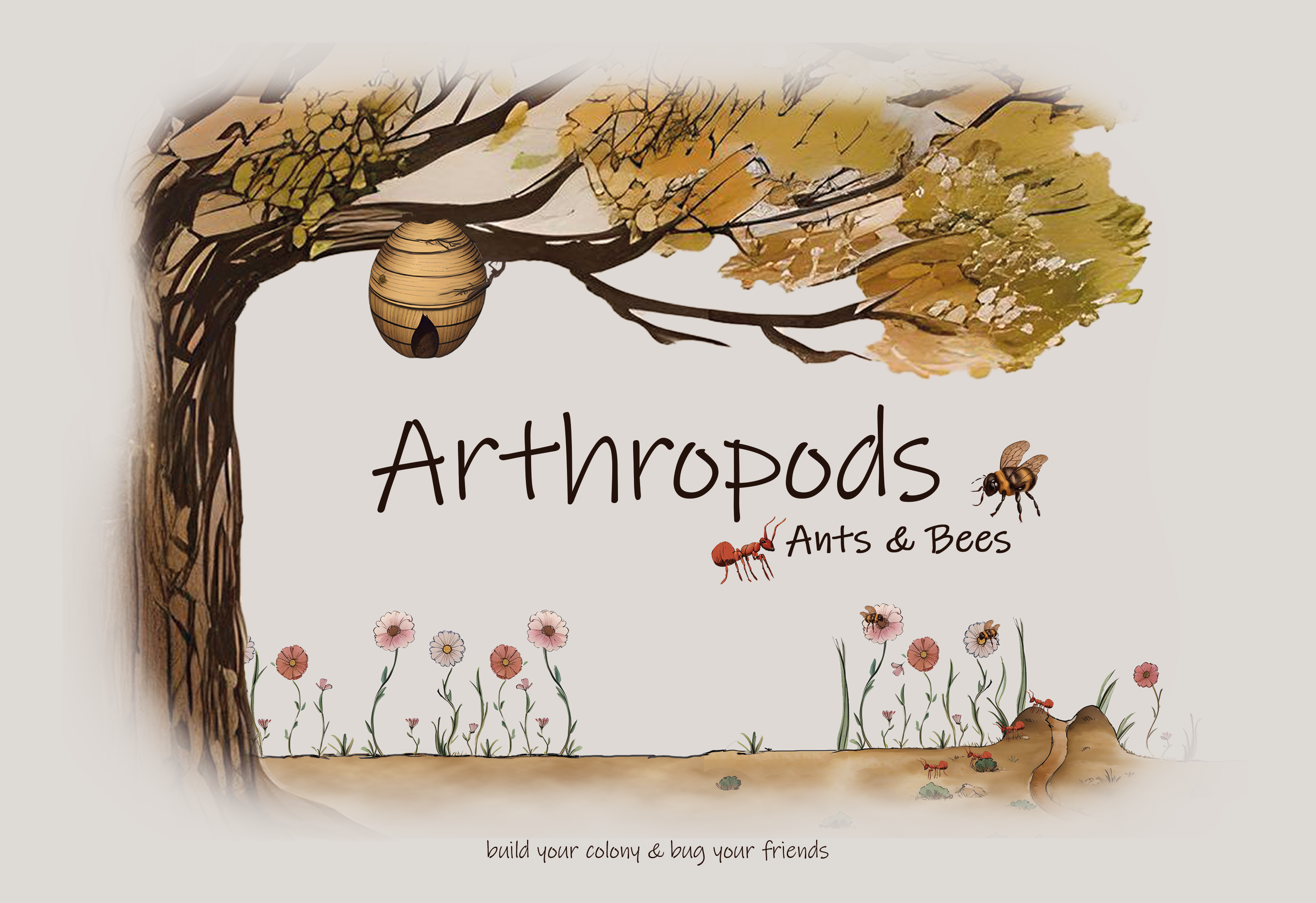 Arthropods Ants & Bees game front