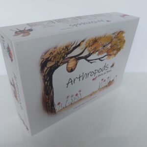 Arthropods Ants & Bees game box front side in 3D view perspective